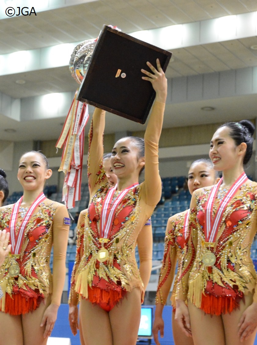 第71回全日本新体操・女子個人総合 喜田純鈴 選手、団体総合 武庫川女子大学初優勝！！ 新体操 公益財団法人日本体操協会